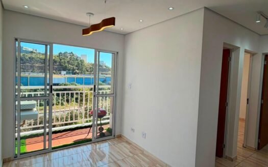 Apartamento com 2 quartos e 1 vaga em franco da rocha