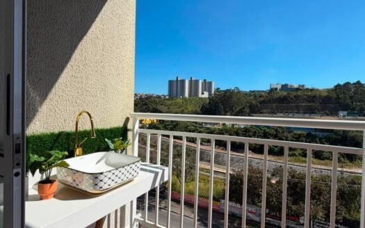 Apartamento com 2 quartos e 1 vaga em franco da rocha